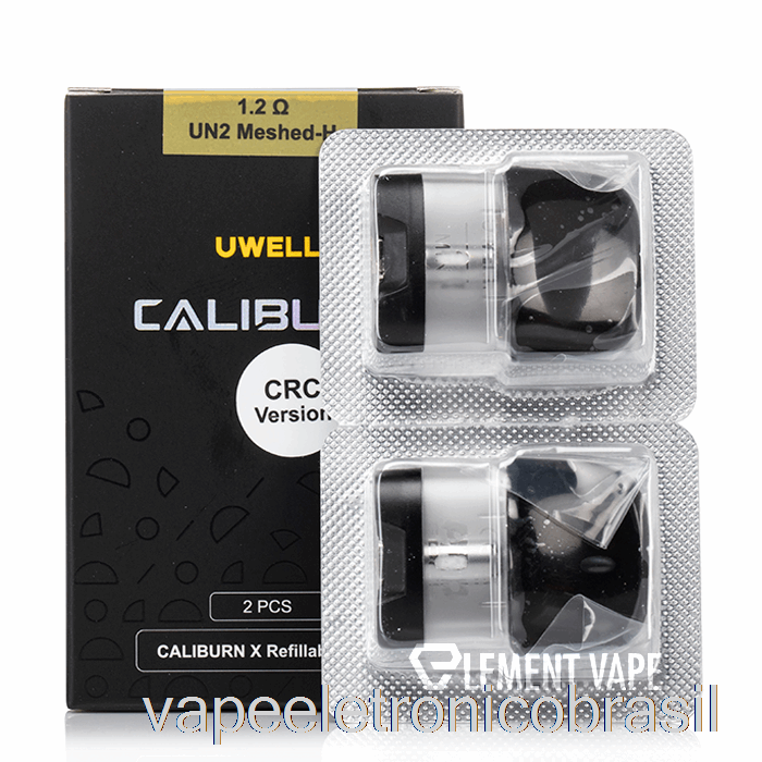 Vape Vaporesso Uwell Caliburn X Pods De Substituição 3ml Pod + Bobina 1.2ohm